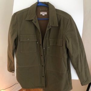 JCrew Wallace Barnes Men Herringbone Shirt jacket